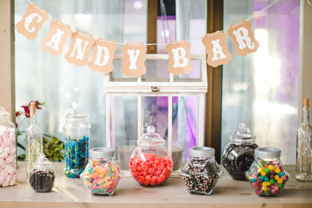 Candy bar for graduation - AdobeStock_233454142