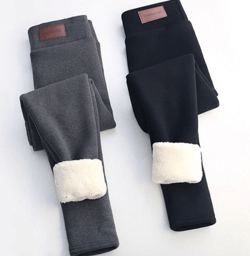 women’s fleece lined leggings