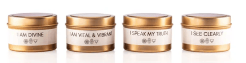 Adoratherapy I Am Vital & Vibrant Soy Affirmation Candle