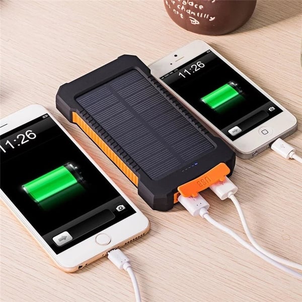 Caricatore power bank a energia solare
