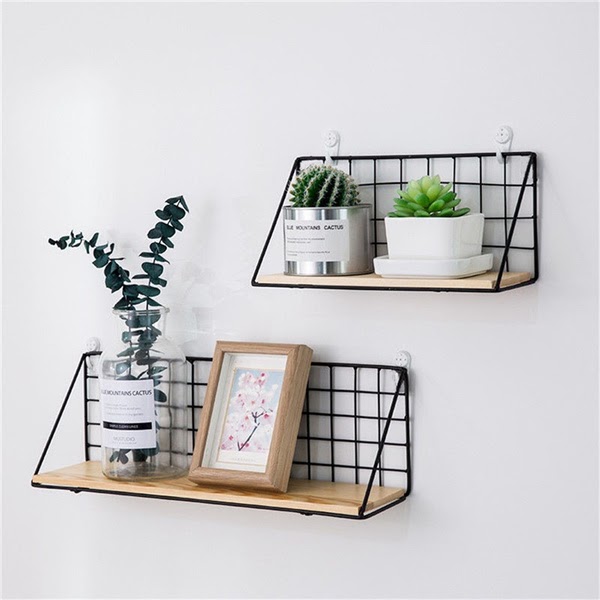 Minimalistic wall shelf