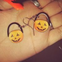 pumpkin-earrings