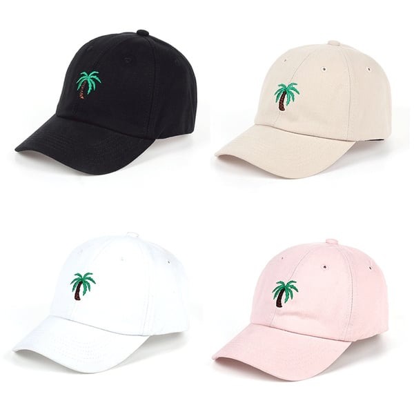 palm tree dad caps 