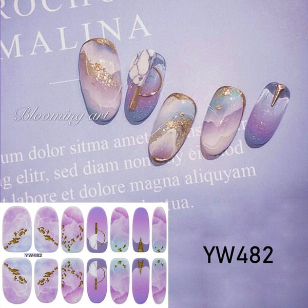 vernis violet autocollant