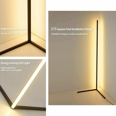 LED corner lamp for indoors