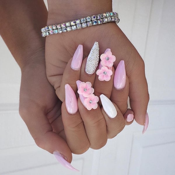 beauty,-Flower-Nails