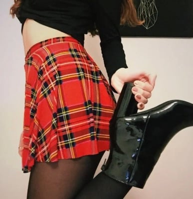 Plaid Skirt