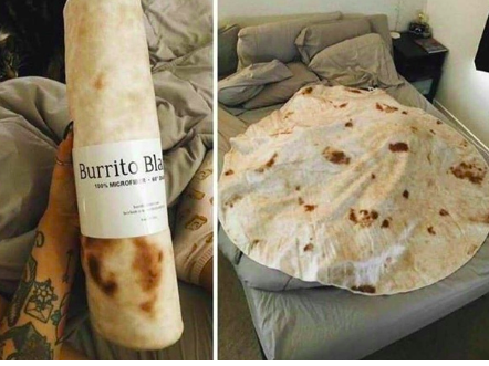 Burrito Blanket for Stocking