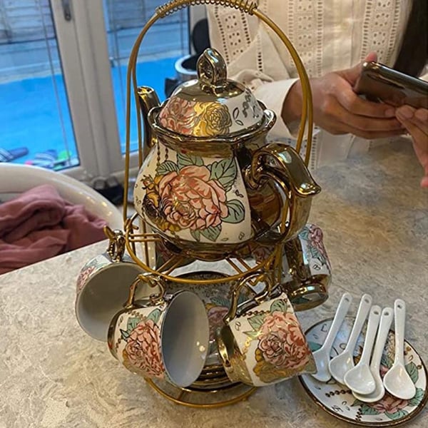 european tea set