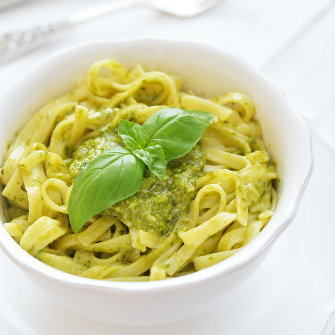 The Delicious and Easy Trenette With Pesto Recipe