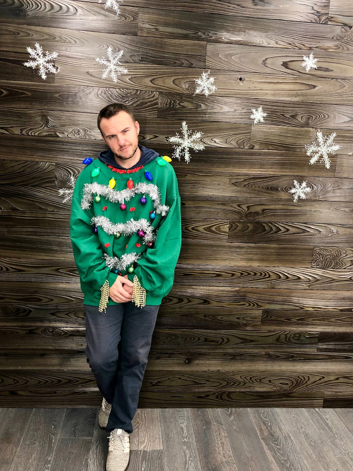 Tinsel hot sale christmas jumper