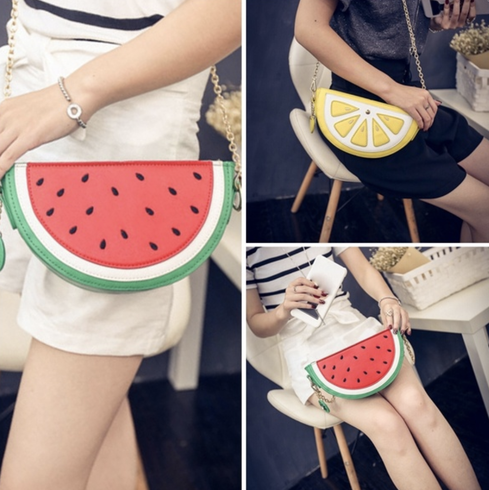 watermelon purse