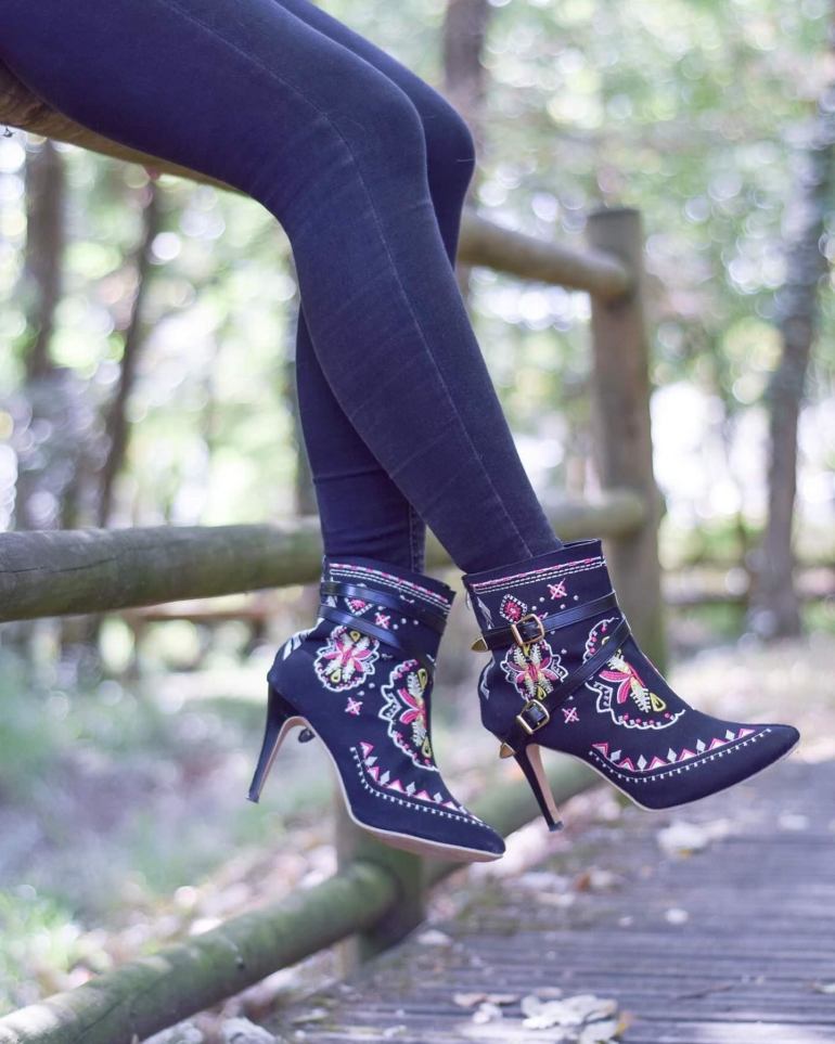 Embroidery Boots for Fall