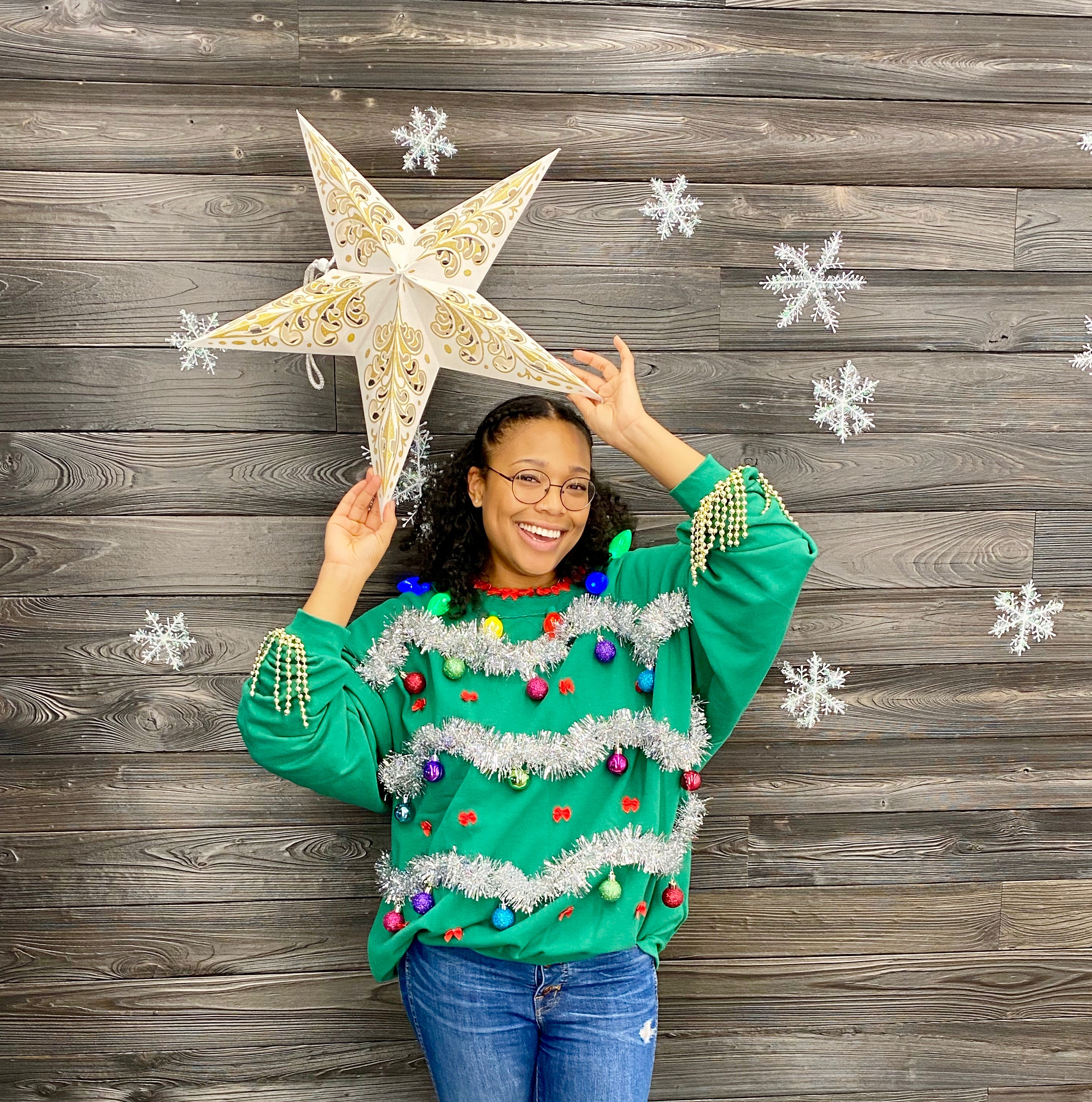 Make an Ugly Christmas Sweater in 5 quick steps for less than 30