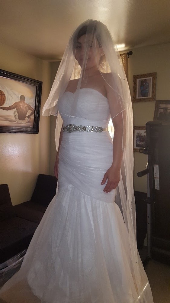 wedding, dress, belt