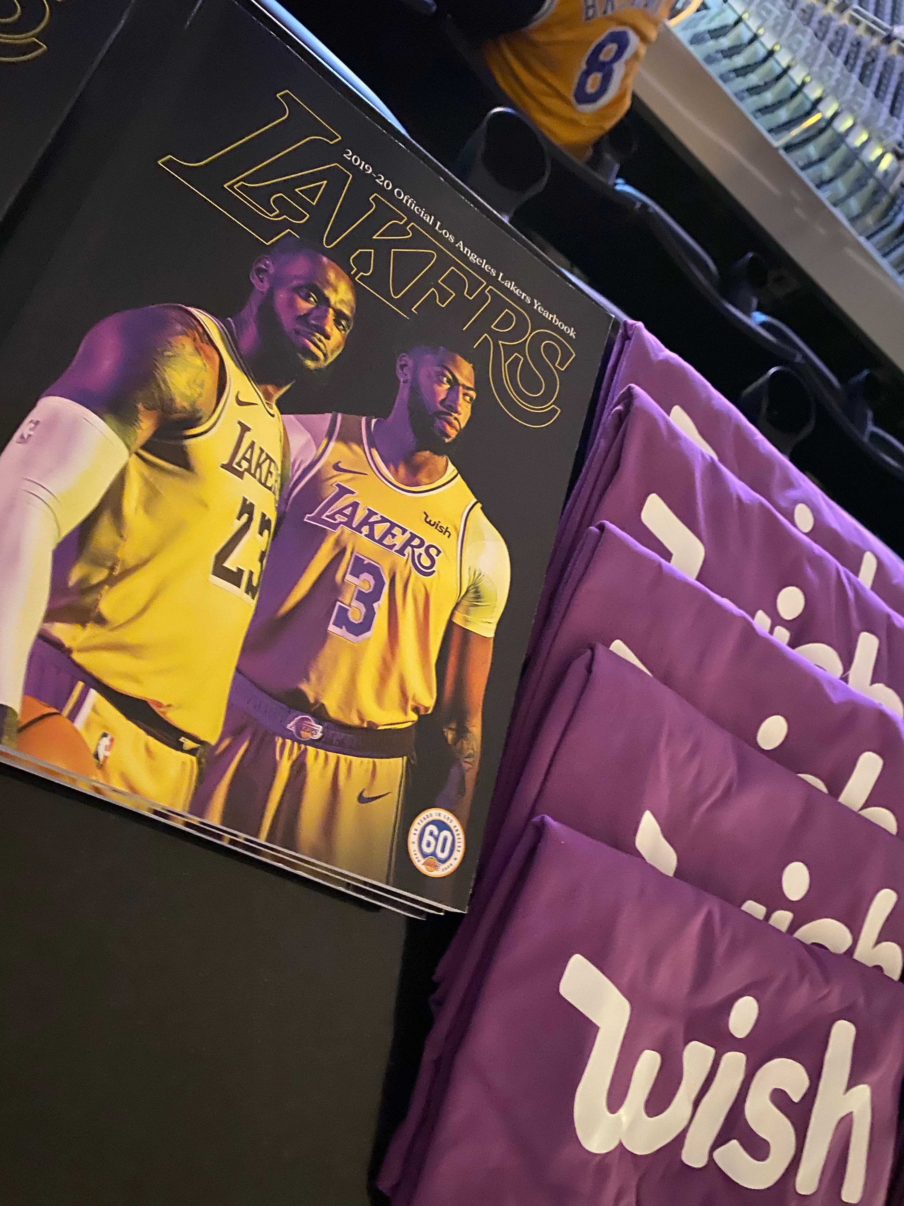 Replica Jersey Night with the Los Angeles Lakers + Wish Stars