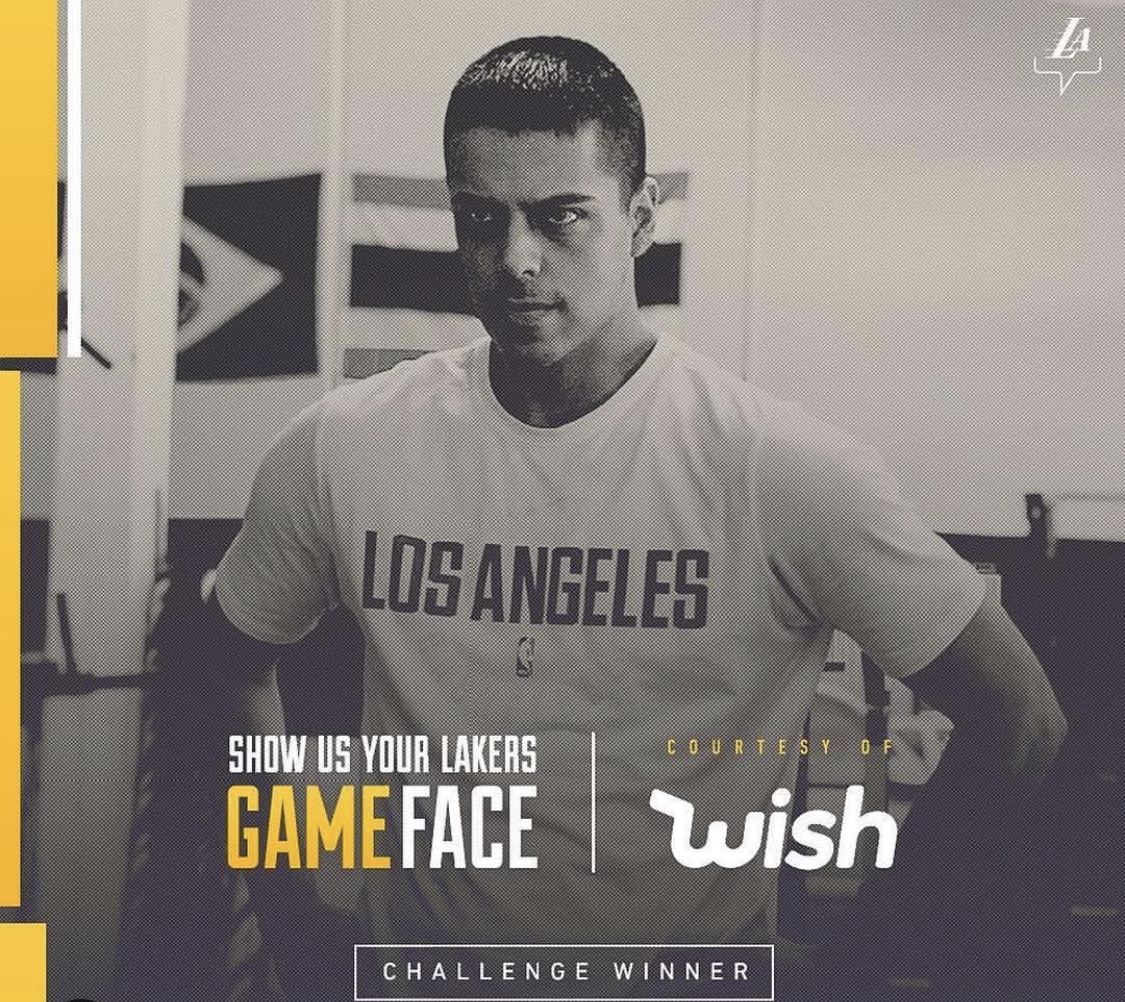 A Wish Fan Had an Experience of a Lifetime with the Los Angeles Lakers