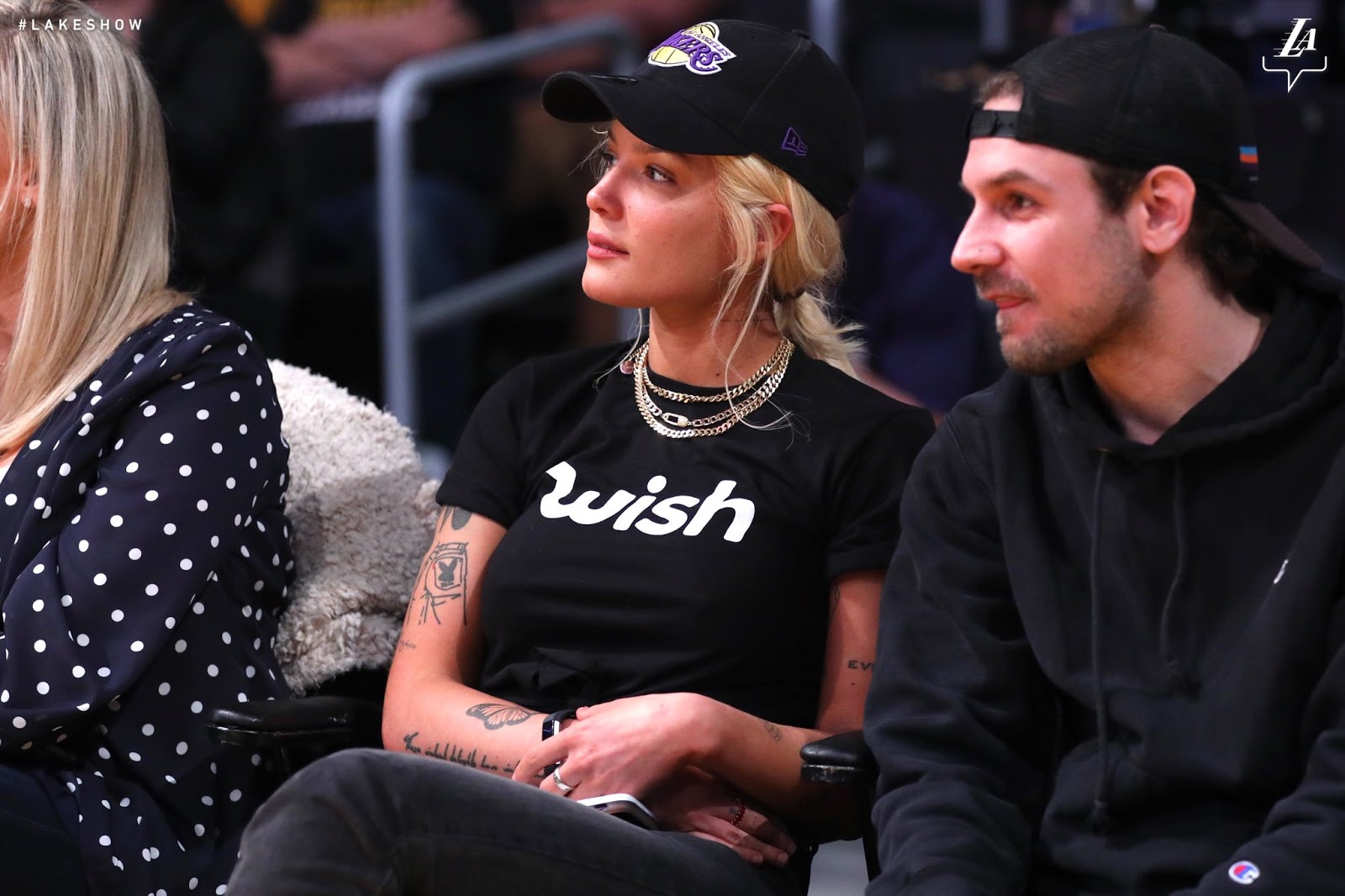 Wish Tee Shirt gear, Lakers game, Halsey