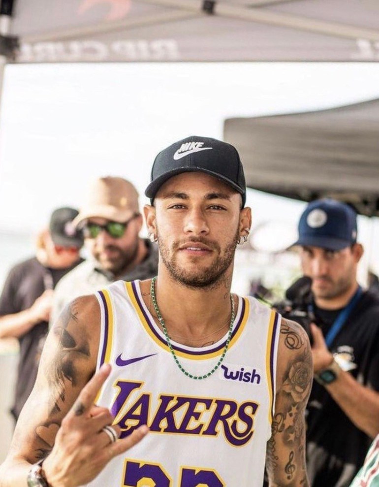 wish on lakers jersey
