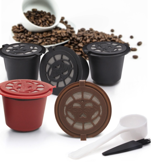 Reusable coffee capsules, sustainable