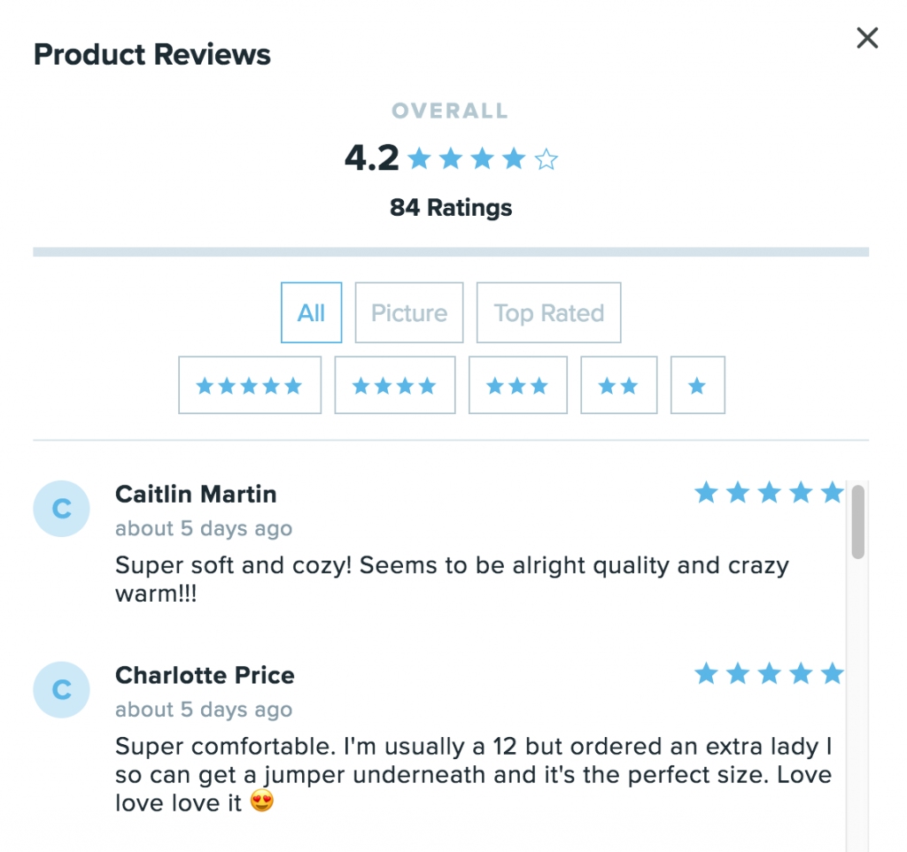 Product Reviews