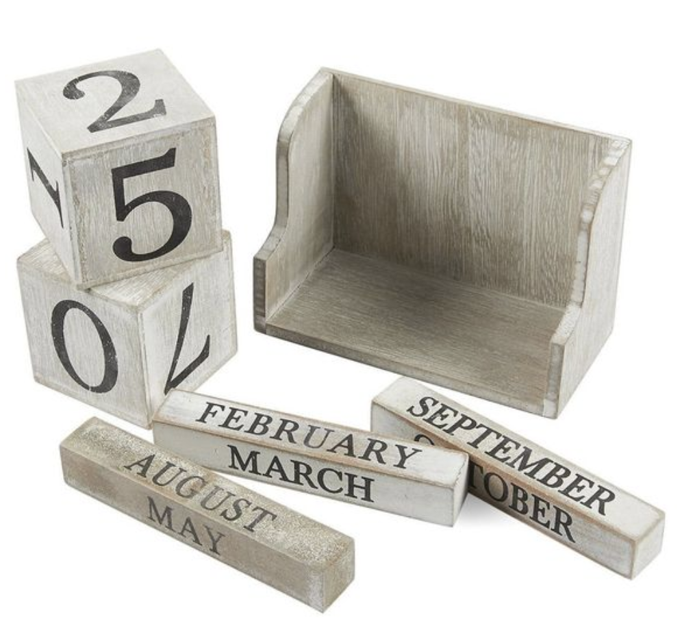 desk calendar, renovation