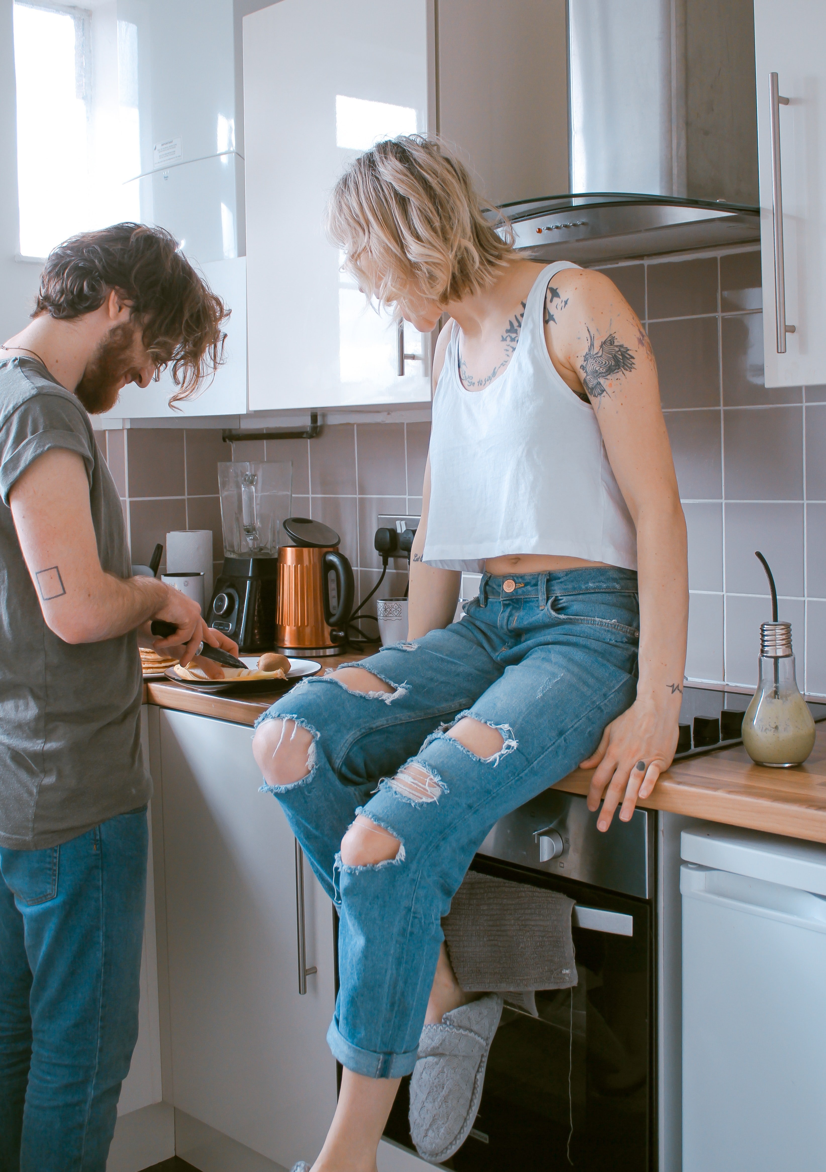 How To Make Delicious Lemony Pasta with Zucchini for Date Night