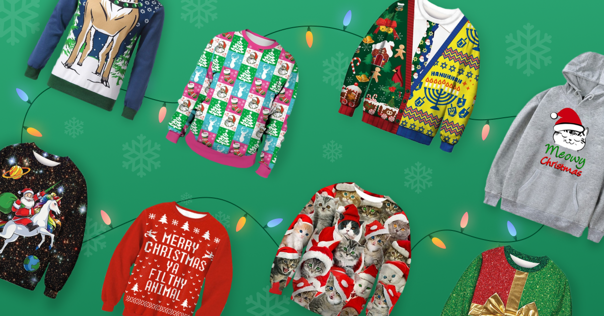 The 12 Best Ugly Christmas Sweaters on Wish, Picked by our Staff